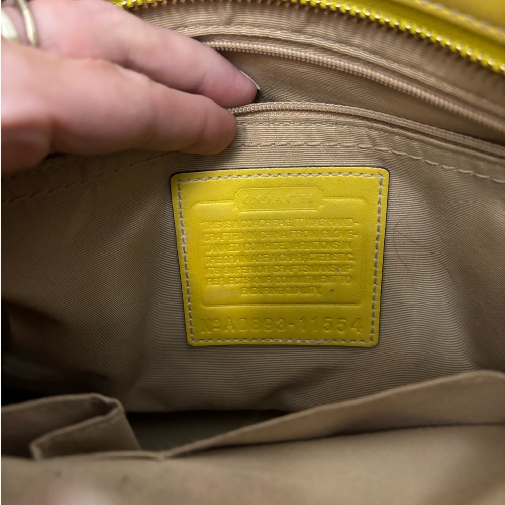 Coach Vintage Legacy Leather Satchel Bag - Picture 6 of 6